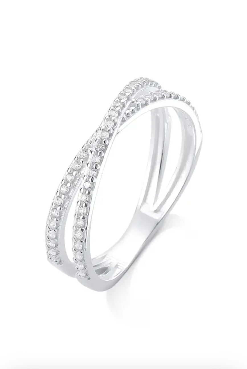 bague argent 925 femme sertie zirconium, bijou élégant artisanal