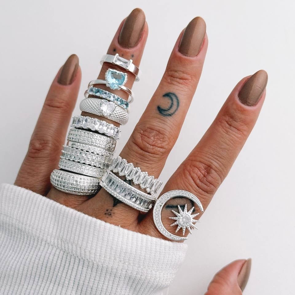 bague argent 925 femme sertie zirconium, bijou élégant artisanal