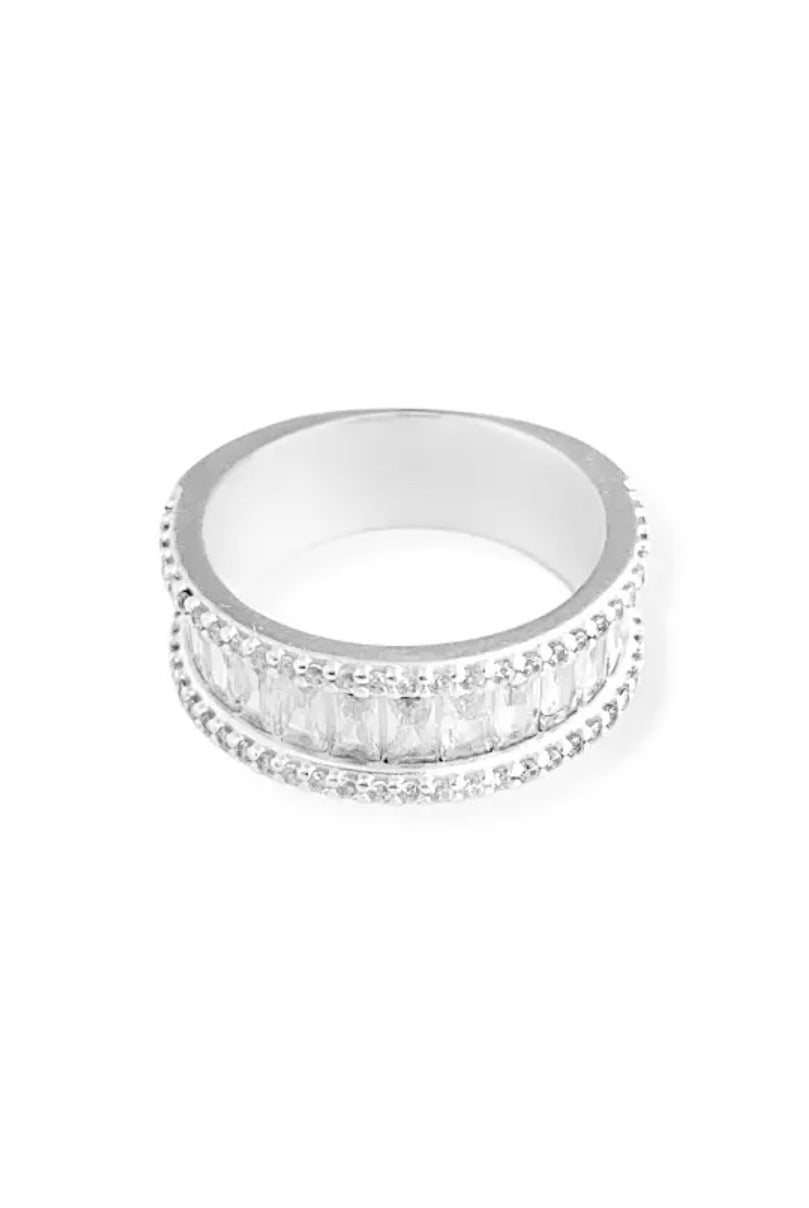 bague argent 925 femme sertie zirconium, bijou élégant artisanal
