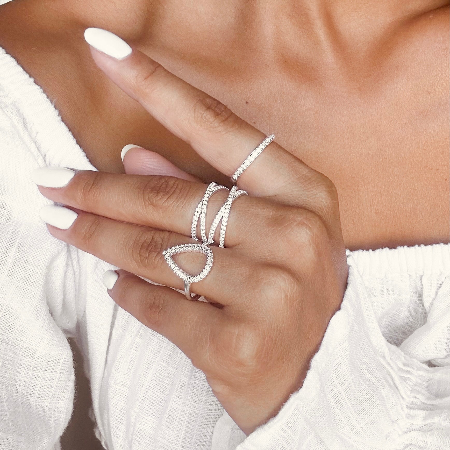 bague argent 925 femme sertie zirconium, bijou élégant artisanal