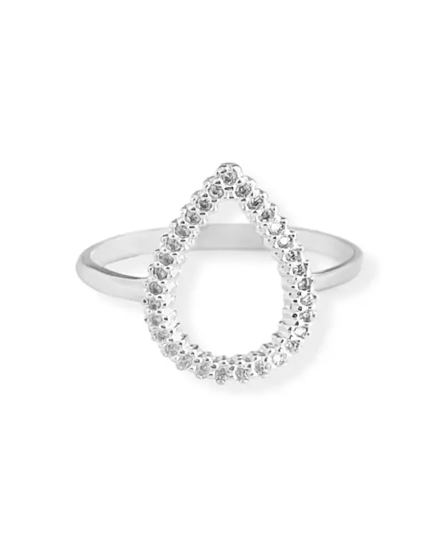 bague argent 925 femme sertie zirconium, bijou élégant artisanal