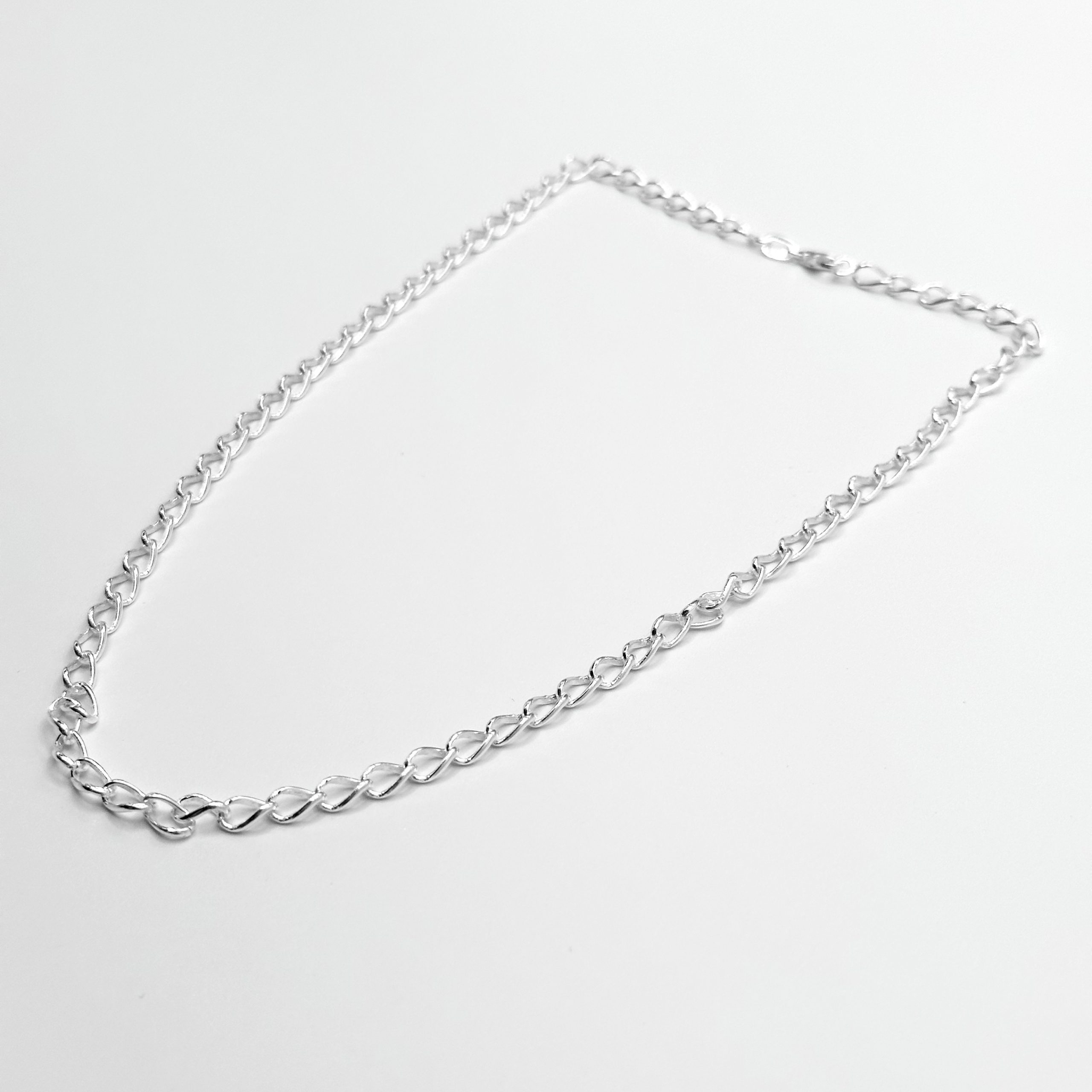 Collier élégance longue en argent 925