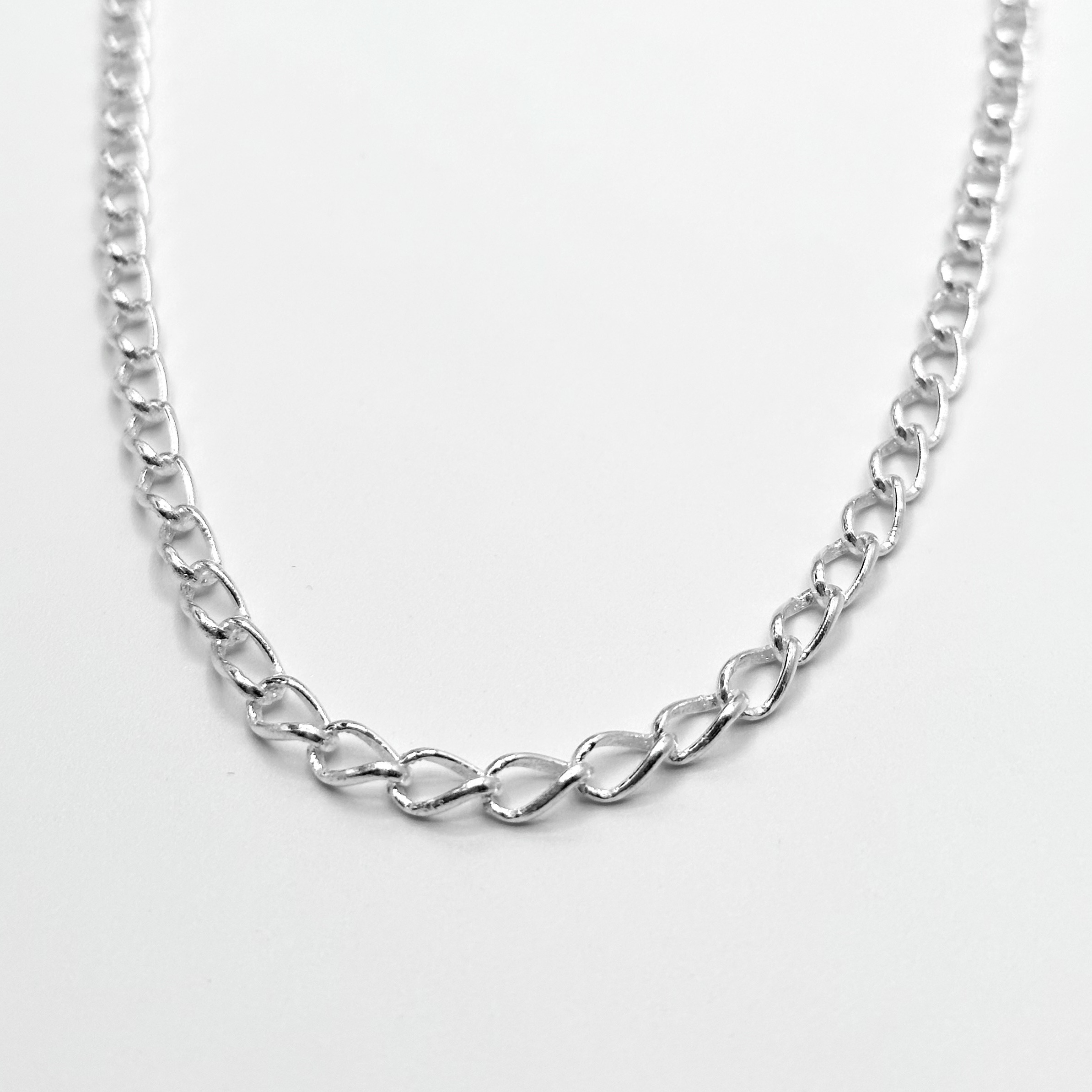 Collier élégance longue en argent 925