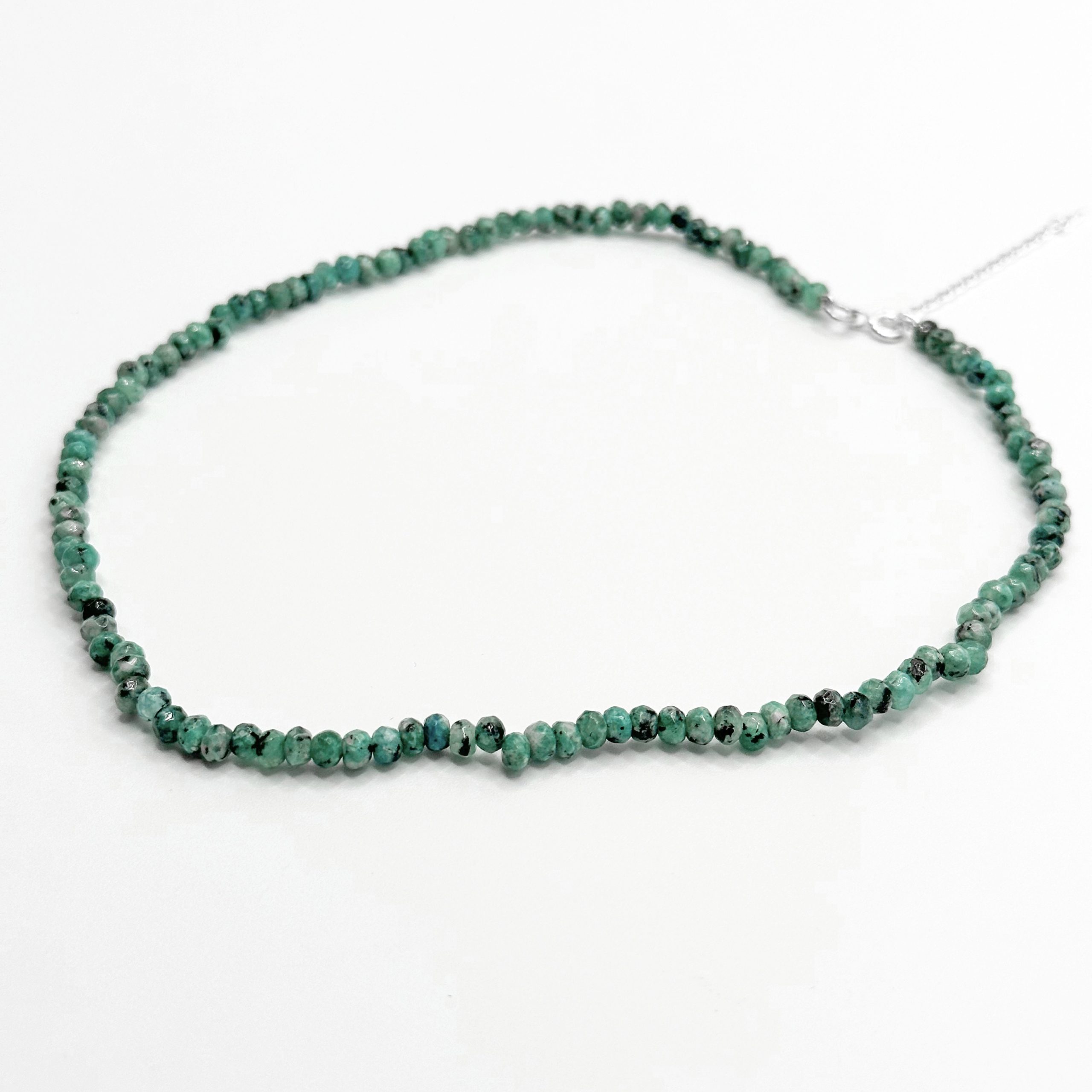 Collier jade verte