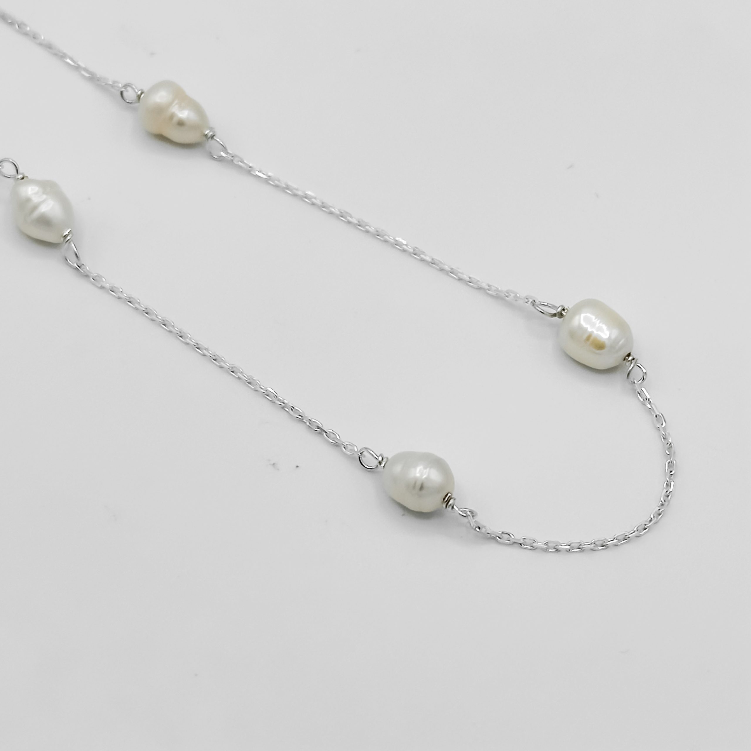 Collier Charme de Perle en argent 925