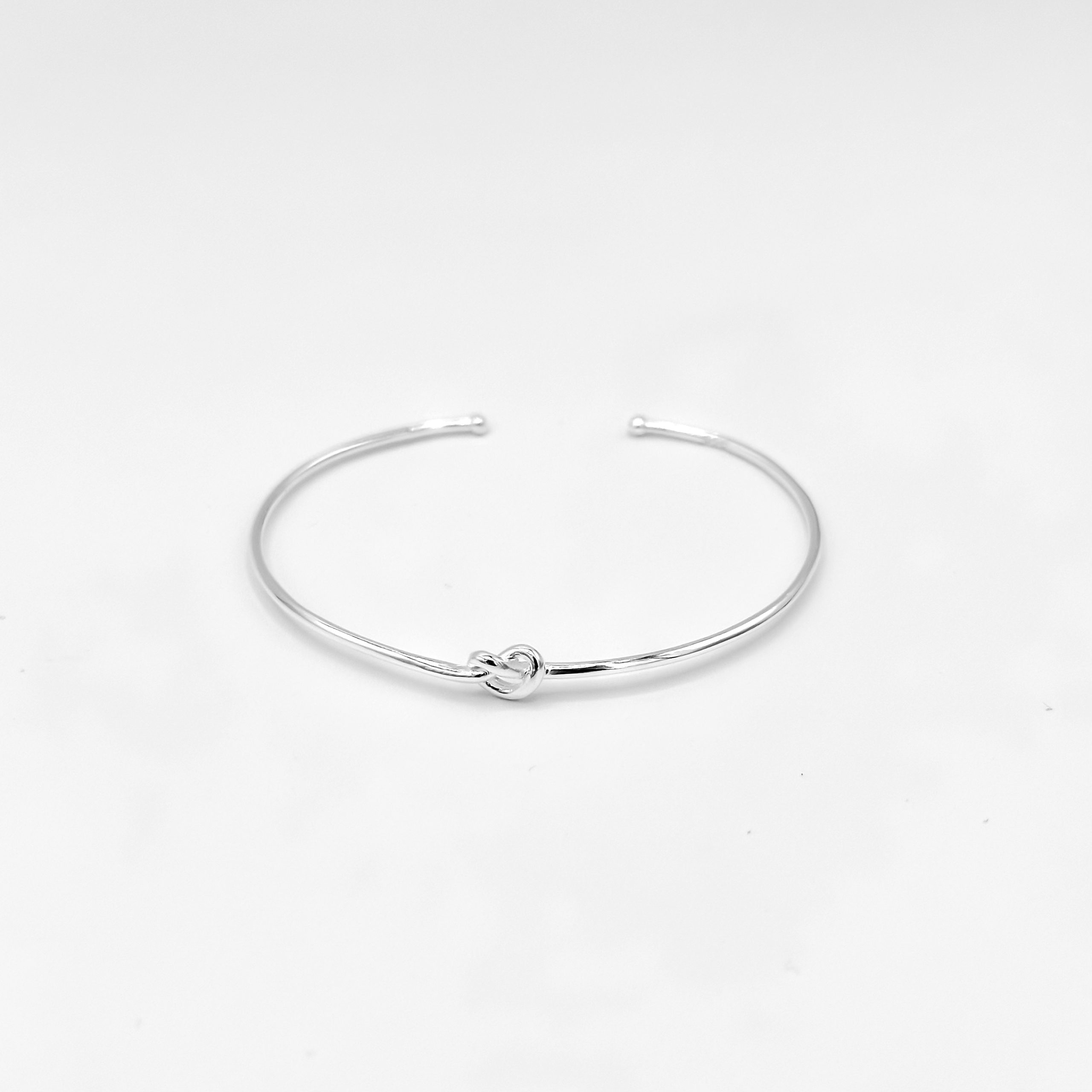 Bracelet Cœur Entrelacé en argent 925