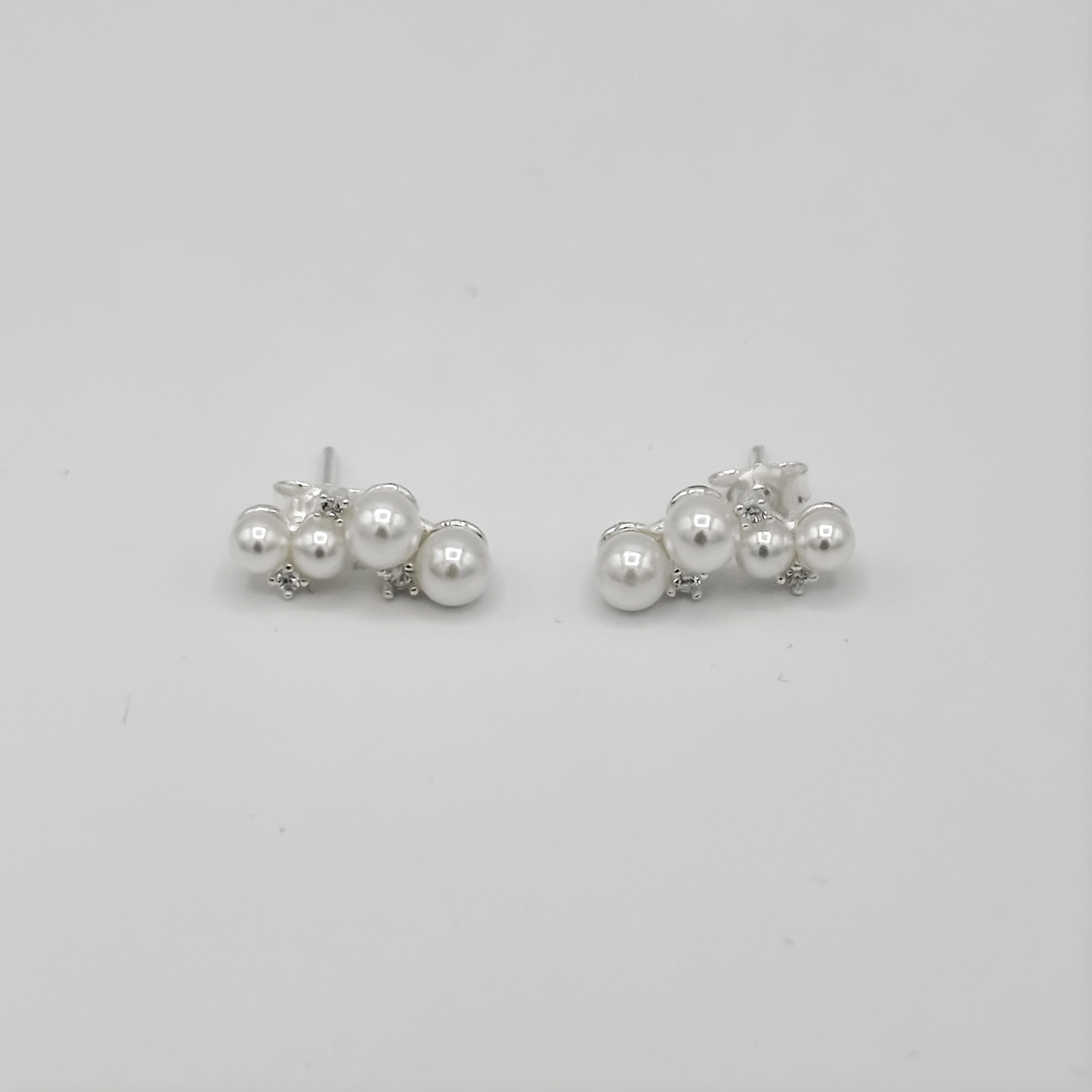 Boucles d'oreilles Essence de Perle en argent 925